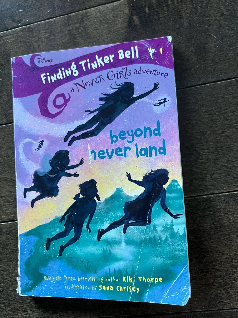 Disney Finding Tinker Bell: Beyond Never Land - Purple & Teal Cover
